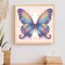 Diamond Art Painting Kit, DIY Colorful Butterfly 5D Special Shape Crystal Diamond Partial Diamond Art Painting Mosaic Making Craft, Suitable for Home Wall Decor Art Holiday Gift